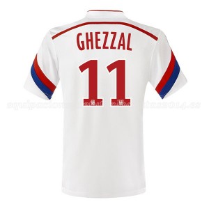 Camiseta nueva Lyon Ghezzal Primera 2014/2015