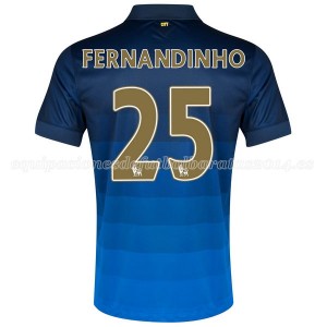 Camiseta de Manchester City 2014/2015 Segunda Fernandinho