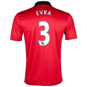 Camiseta nueva Manchester United Evra Primera 2013/2014