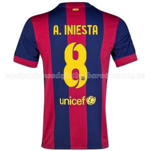 Camiseta del A.Iniesta Barcelona Primera 2014/2015