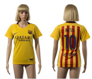 Camiseta nueva del Barcelona 2015/2016 10 Mujer