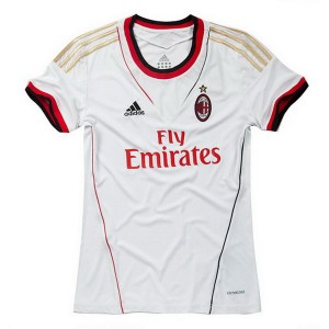 Camiseta de AC Milan 2013/2014 Segunda Equipacion Mujer