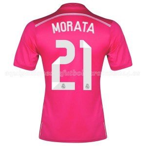 Camiseta Real Madrid Morata Segunda Equipacion 2014/2015