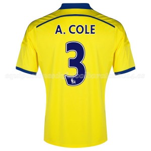Camiseta nueva Chelsea A Cole Equipacion Segunda 2014/2015