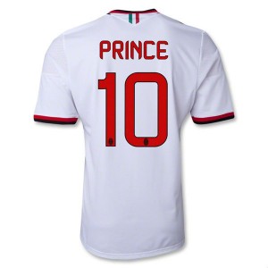 Camiseta nueva del AC Milan 2013/2014 Equipacion Prince Segunda