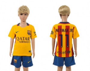Niños Camiseta del 11# Barcelona 2015/2016