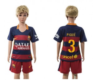 Camiseta nueva Barcelona Niños 3 Home 2015/2016