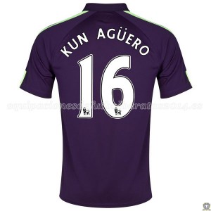Camiseta del Kun Aguero Manchester City Tercera 2014/2015
