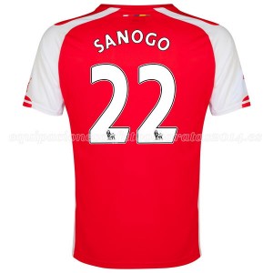 Camiseta del Sanogo Arsenal Primera Equipacion 2014/2015