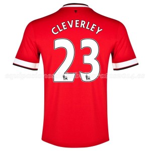 Camiseta nueva del Manchester United 2014/2015 Cleverley Primera