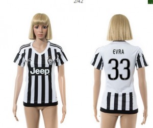 Camiseta nueva del Juventus 2015/2016 33 Mujer