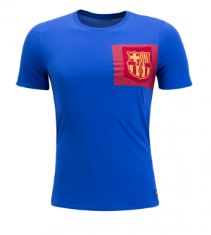 Camiseta nueva Barcelona bolsillo 2017/2018