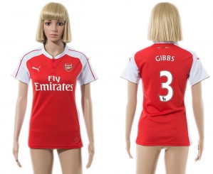 Camiseta nueva del Arsenal 2015/2016 3 Mujer