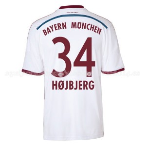 Camiseta nueva del Bayern Munich 2014/2015 Equipacion Hojbjerg Segunda
