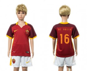 Camiseta de AS Roma 2015/2016 16 Niños