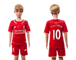 Camiseta de Liverpool 2015/2016 10 Niños