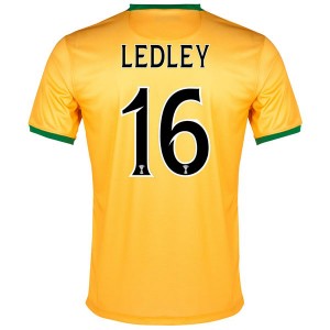 Camiseta del Ledley Celtic Segunda Equipacion 2013/2014