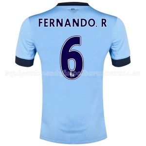 Camiseta nueva Manchester City Fernando Primera 2014/2015
