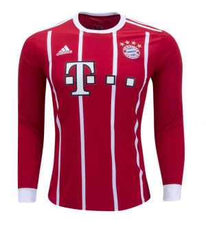 Camiseta Bayern Munich Mangas largas 2017/2018 Juventud