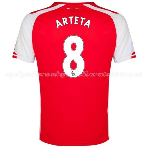 Camiseta del Arteta Arsenal Primera Equipacion 2014/2015