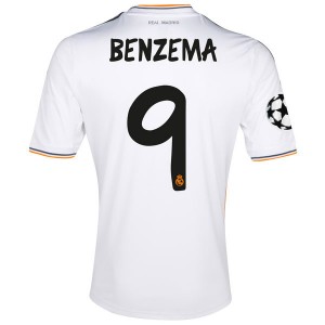Camiseta del Benzema Real Madrid Primera 2013/2014