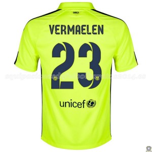 Camiseta nueva del Barcelona 2014/2015 Vermaelen Tercera