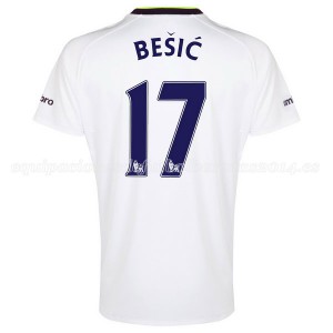 Camiseta nueva del Everton 2014-2015 Besic 3a