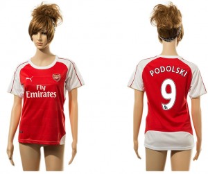 Camiseta Arsenal 9# Home aaa version Mujer