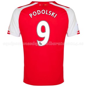 Camiseta nueva del Arsenal 2014/2015 Equipacion Podolski Primera