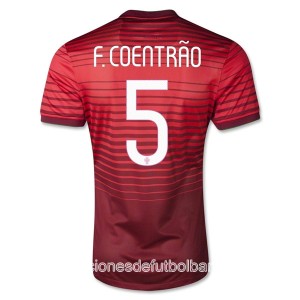 Camiseta de Portugal de la Seleccion 2013/2014 Primera F Coentrao