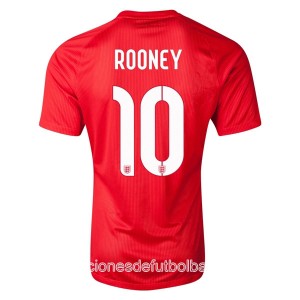 Camiseta del Rooney Inglaterra de la Seleccion Segunda WC2014