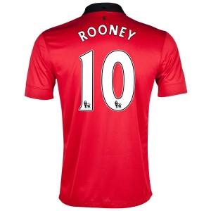 Camiseta nueva del Manchester United 2013/2014 Rooney Primera