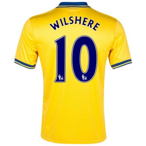Camiseta nueva del Arsenal 2013/2014 Equipacion Wilshere Segunda