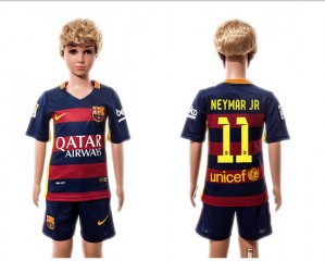 Camiseta de Barcelona 2015/2016 Home #11 Niños