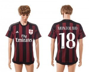 Camiseta nueva del AC Milan 2015/2016 Equipacion Primera
