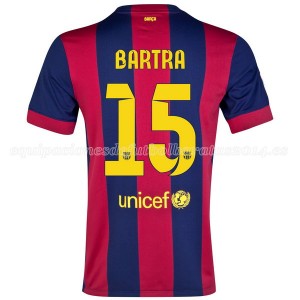 Camiseta nueva del Barcelona 2014/2015 Bartra Primera