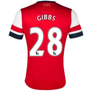 Camiseta Arsenal Gibbs Primera Equipacion 2013/2014