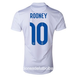 Camiseta de Inglaterra de la Seleccion WC2014 Primera Rooney