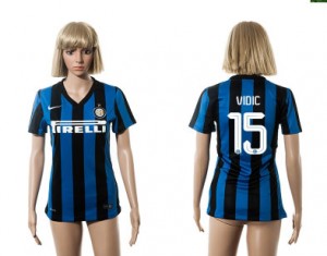 Camiseta nueva del Inter Milan 2015/2016 15 Mujer