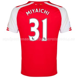 Camiseta nueva Arsenal Miyaichi Equipacion Primera 2014/2015