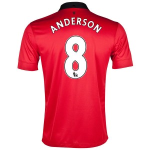 Camiseta nueva Manchester United Anderson Primera 2013/2014