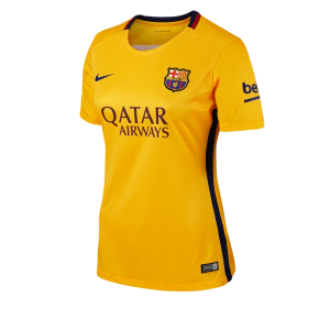 Camiseta de Barcelona 2015/2016 Segunda Equipacion Mujer