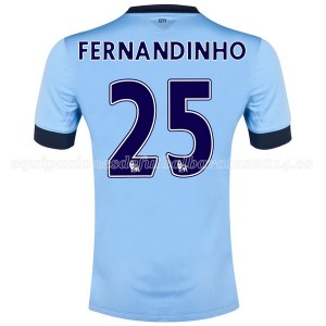 Camiseta nueva del Manchester City 2014/2015 Fernandinho Primera