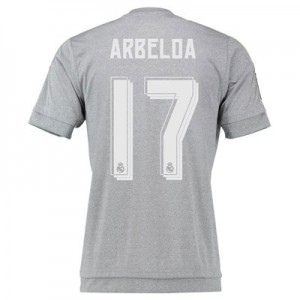 Camiseta nueva del Real Madrid 2015/2016 Equipacion Numero 17 ARBE Segunda