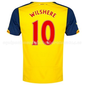 Camiseta nueva Arsenal Wilshere Equipacion Segunda 2014/2015