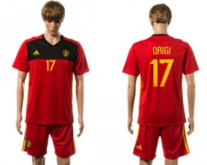Camiseta del 17# Belgium 2015-2016