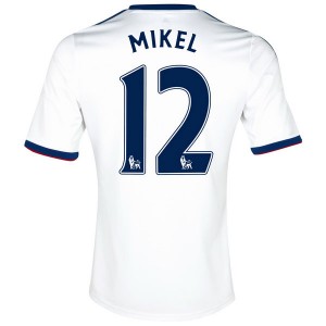 Camiseta del Mikel Chelsea Segunda Equipacion 2013/2014