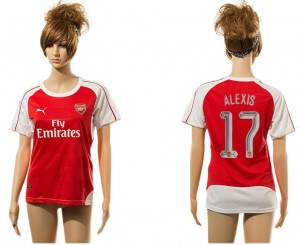 Camiseta Arsenal FC UEFA Champions League 17# Home aaa version Mujer