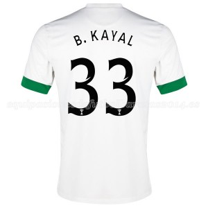 Camiseta nueva Celtic B.Kayal Equipacion Tercera 2014/2015