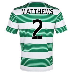 Camiseta nueva del Celtic 2013/2014 Equipacion Matthews Primera